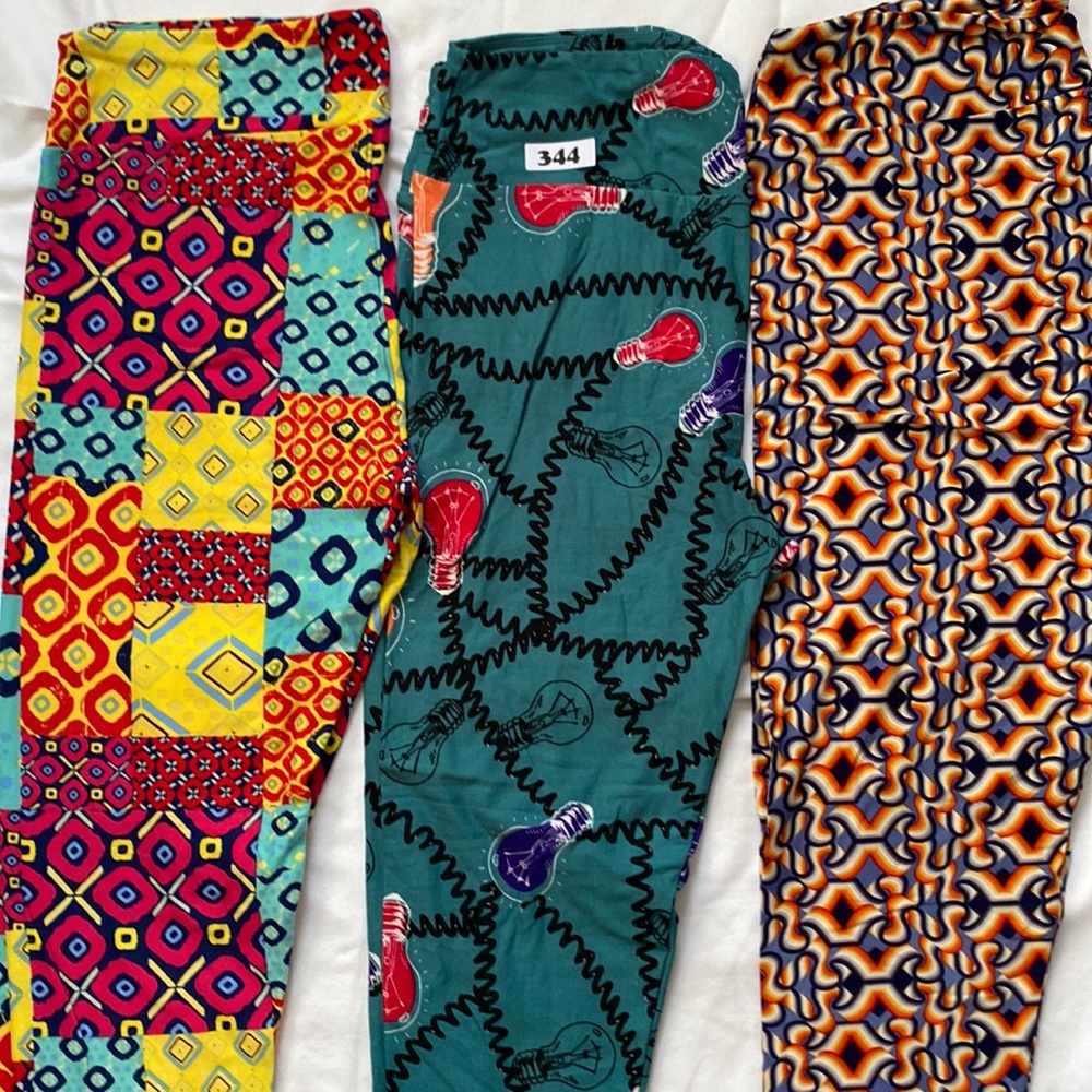 3 Pair New TC Lularoe Leggings